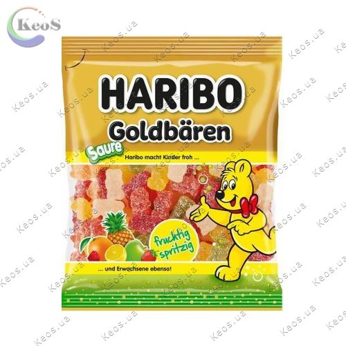 Желейні цукерки Haribo Goldbaren Saure 175 г