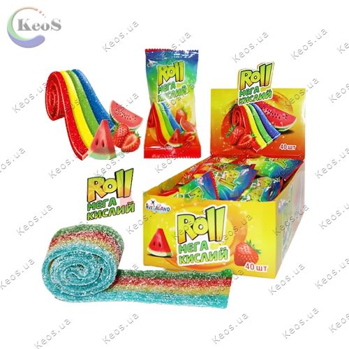 Цукерки жувальні з фруктовим смаком Trio Jelly 20 г.