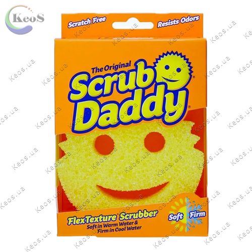 Губка кухонна Scrub Daddy Original жовта 1 шт
