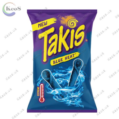 Кукурудзяні чіпси гострі Takis Blue Heat 100 г