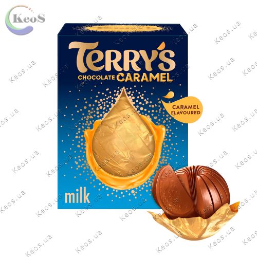 Шоколадний апельсин молочний шоколад з карамельюTerry's Chocolate Caramel 145 г