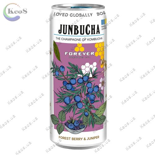 Напій безалкогольний слабогазований джамбуча Forever Janbucha Forest Berry & Jupiner 330 мл.