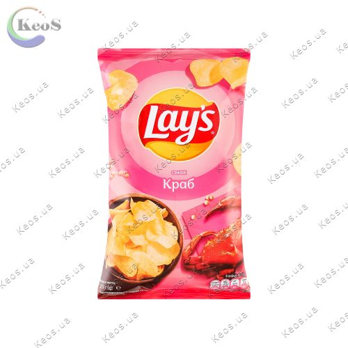 Чіпси картопляні зі смаком краба Lay`s 25 г.