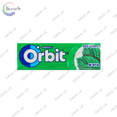 Жувальна гумка Orbit Spearmint Без цукру 14 г.