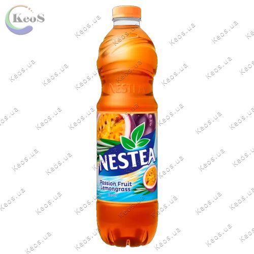 Чай холодний чорний зі смаком маракуя та лимонграс Nestea Ice Tea 1,5 л