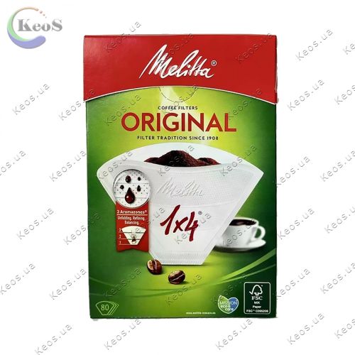 Фільтри пакети для кави №4 в коробці Melitta 40 шт