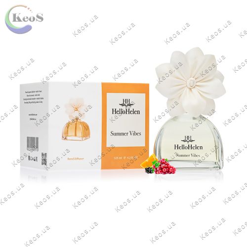 Аромадифузор з квіткою Summer Vibes HelloHelen 125 мл.