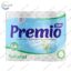 Туалетний папір Диво Premio Natural білий 3 шари 4 шт