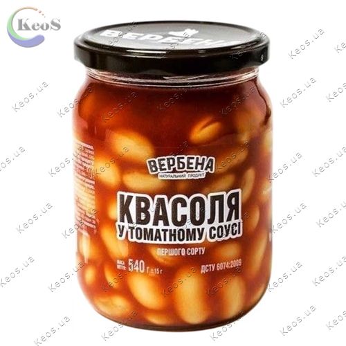 Квасоля у томатному соусі Вербена 540 г
