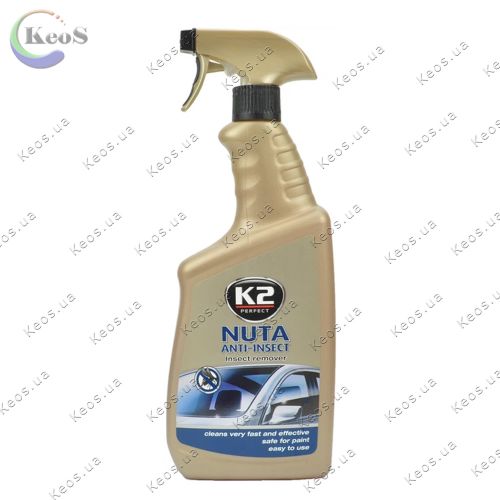 Очисник скла K2 Nuta Anti-Insect K117M1 з антимошкою 750 мл