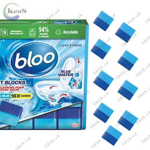 Кубик в бачок Bloo Toilet Cistern Blocks Original Blue 1 шт.