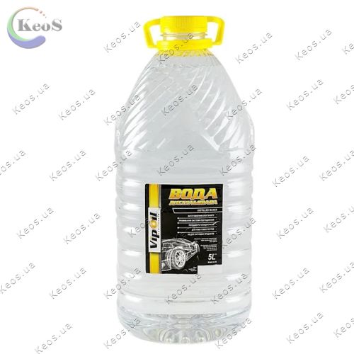 Вода демінералізована (Дистильована) VipOil 5 л