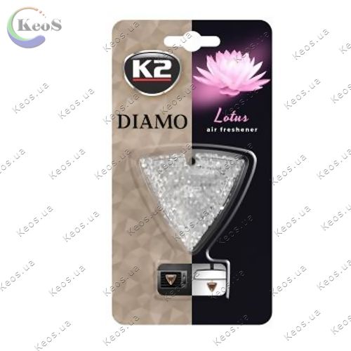 Автомобільний ароматизатор (освіжувач) повітря Діамант лотос K2 DIAMO LOTUS 1 шт
