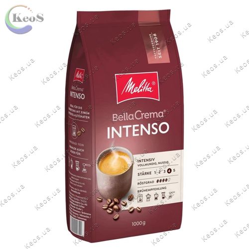 Кава в зернах Melitta BellaCrema Intenso Мелітта 100% Арабіка 1 кг.
