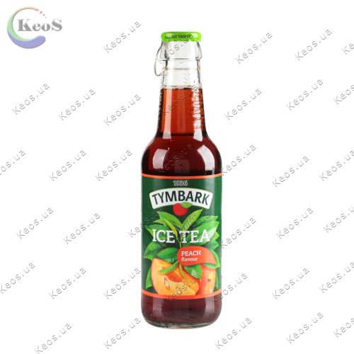 Напій холодний чай з персиком Tymbark Peach Black Ice Tea  250 мл.