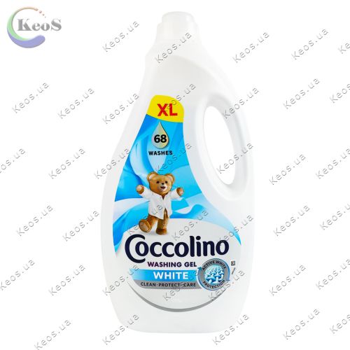Гель для прання білих речей Coccolino  2.72 л