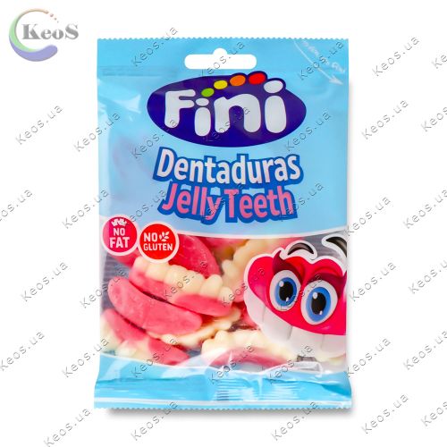 Цукерки Fini Jelly Teeth желейні зуби 90 г