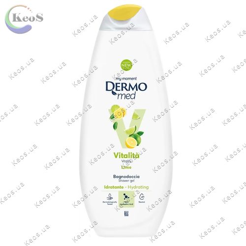 Гель для душу DermoMed Lime Vitalita Лайм 750 мл