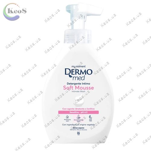 Гель-мус для інтимної гігієни DermoMed Soft Sensitive 600 мл