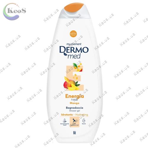 Гель для душу DermoMed Mango Energia Манго 750 мл