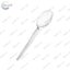 Ложка одноразова преміум прозора Plastic Eco Lux Fork 50 шт.