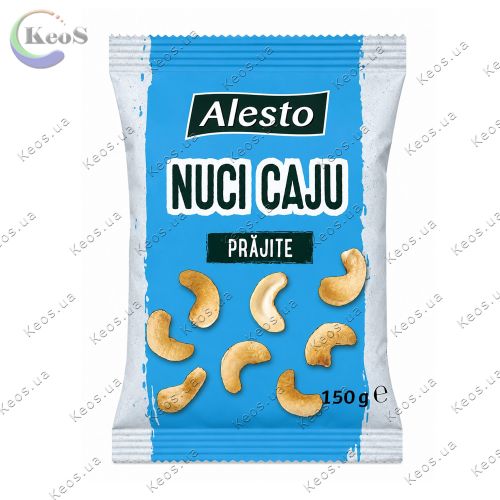 Горішки Кешью смажені без солі Alesto nuci caju prajite 150 г.