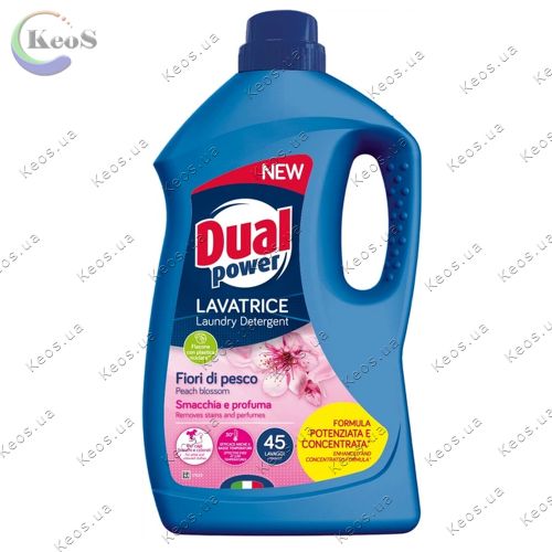 Гель для прання Dual Power Peach Blossom 1.8 л