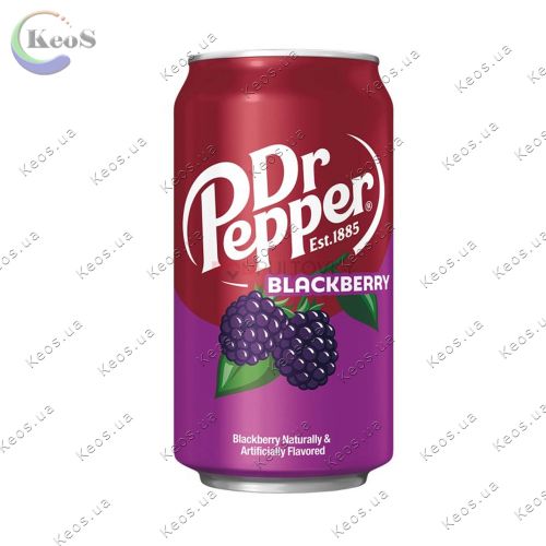 Напій безалкогольний Dr Pepper Blackberry 355 л.