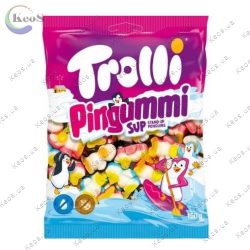 Цукерки жувальні Trolli pingummi 150 г.