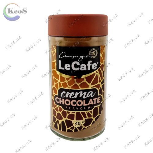 Кава розчинна з ароматом Шоколада Le Cafe Crema 75 г