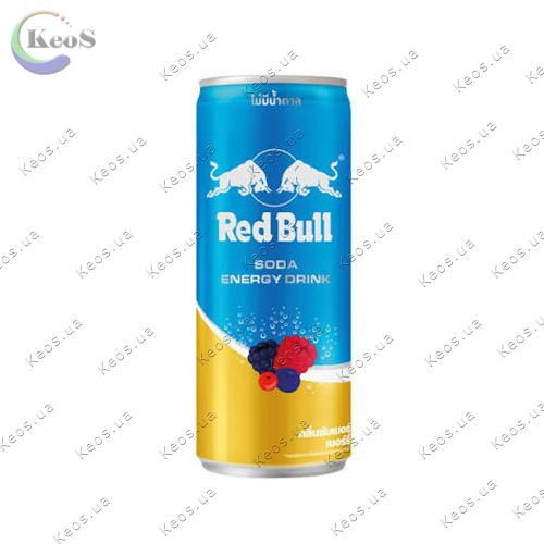 Газований енергетичний напій Red Bull Summer Berry 250 мл.
