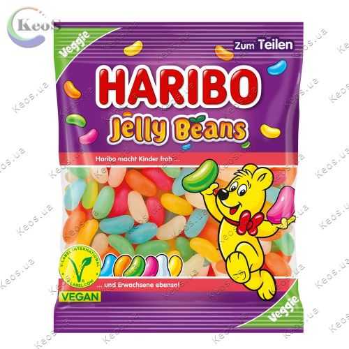Жувальні цукерки Haribo Jelly Beans vegan 160 г