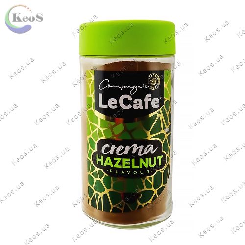 Кава розчинна з ароматом Горіха Le Cafe Crema 75 г