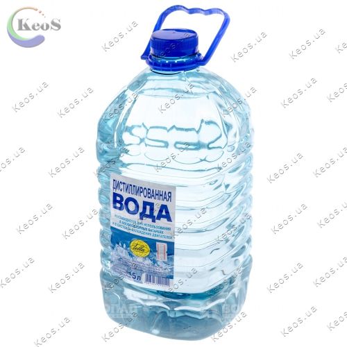 Вода демінералізована (Дистильована) Європа 5 л