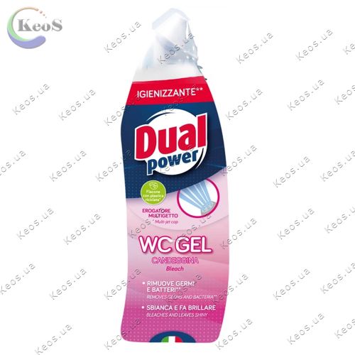 Гель для прибирання туалету відбілюючий WC Gel Con Candeggina 700 мл.