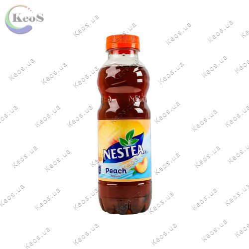 Чай чорний зі смаком персика Nestea не газований 500 мл.